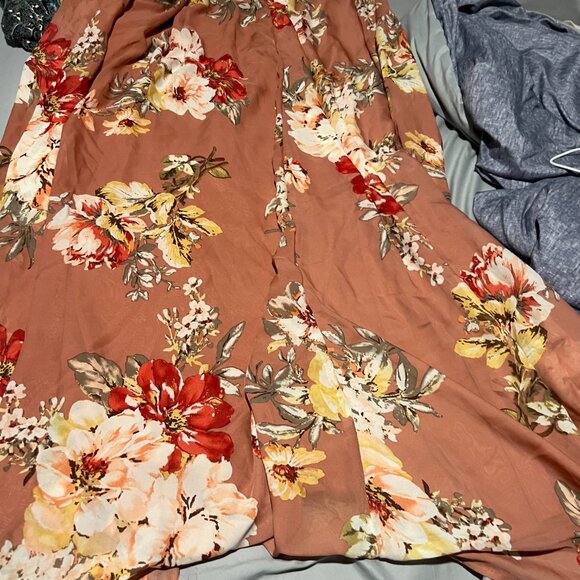 Windsor Floral Chiffon Skirt size xl - Picture 5 of 10